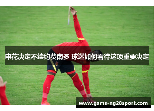 申花决定不续约费南多 球迷如何看待这项重要决定